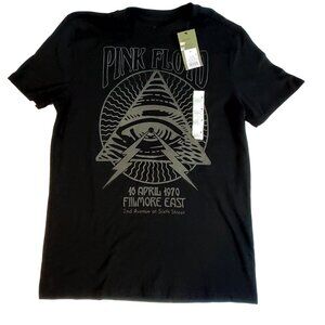Pink Floyd Graphic T-Shirt Black Goodfellow & Co. Medium 16 April 1970 Print